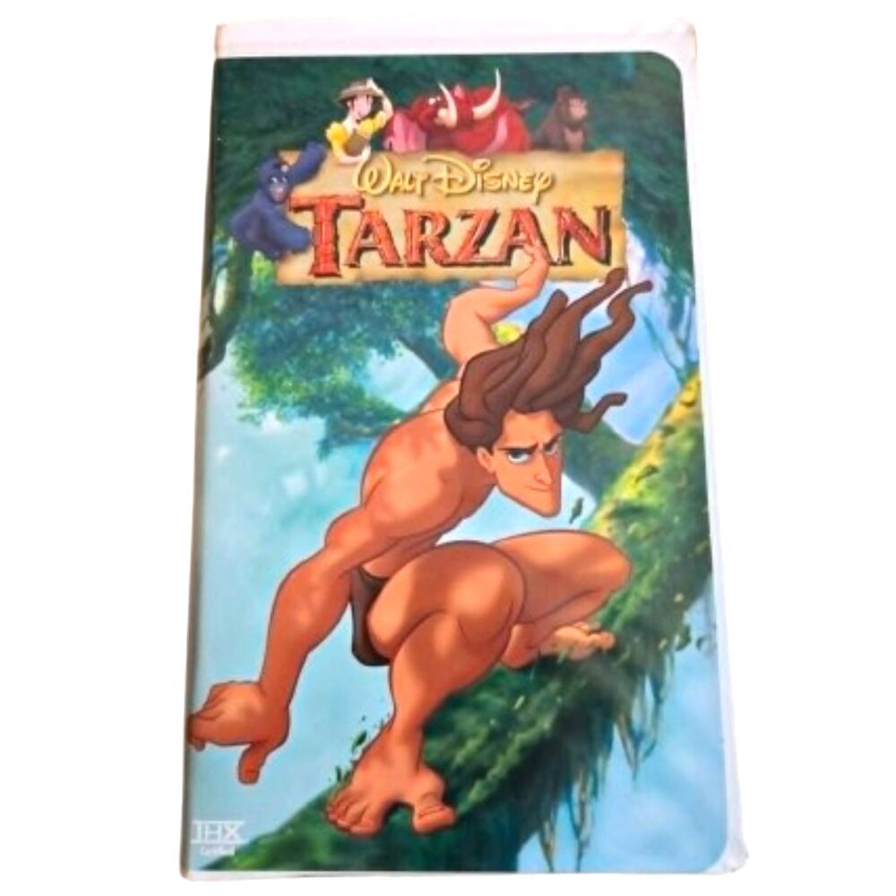 Tarzan 1999 VHS Walt Disney Home Video Animated Adventure